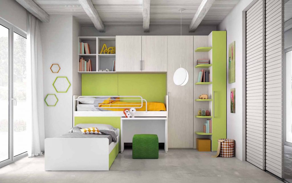 Vendita camerette per bambini brescia. Come creare due camerette in una stanza