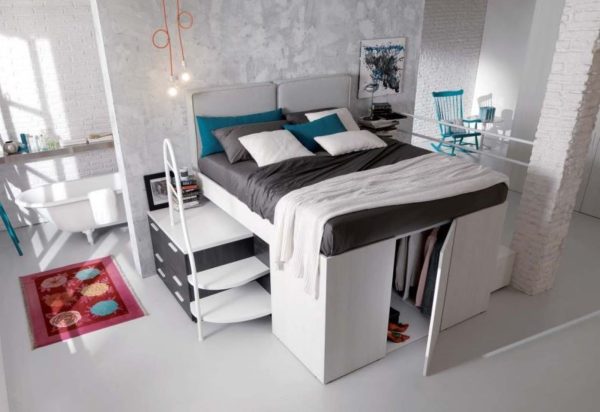 Letto a Castello DIELLE MODUS Container - immagine 2