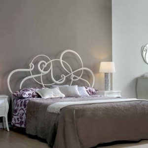 Letto In Ferro Battuto COSATTO Jazz Bianco