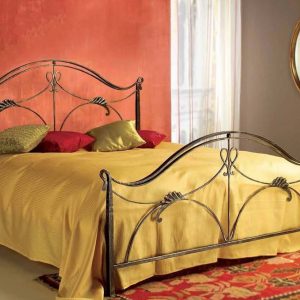 Letto In Ferro Battuto COSATTO Ottocento Nero