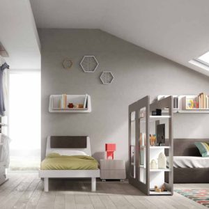 Cameretta per Bambini MISTRAL Olmo Chiaro