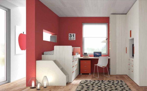 Cameretta per Bambini MISTRAL Papavero