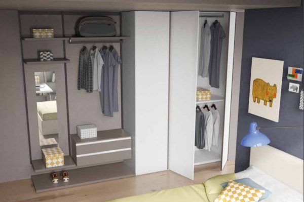 Cameretta per Bambini MISTRAL Platino - immagine 2