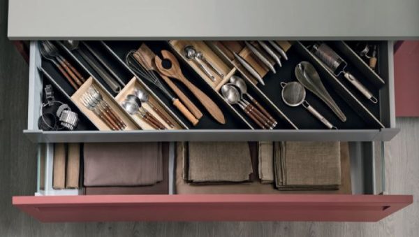 Cucina REWIND STOSA Rosso Borghese - immagine 4