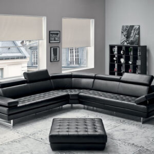 divano design pelle bruma vogue