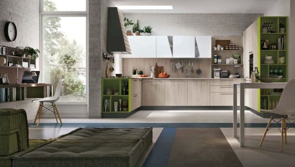 Cucina INFINITY STOSA Verde Cedro