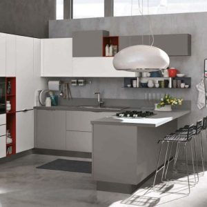 Cucina MAYA STOSA Grigio Bromo