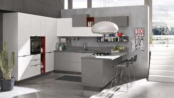 Cucina MAYA STOSA Grigio Bromo