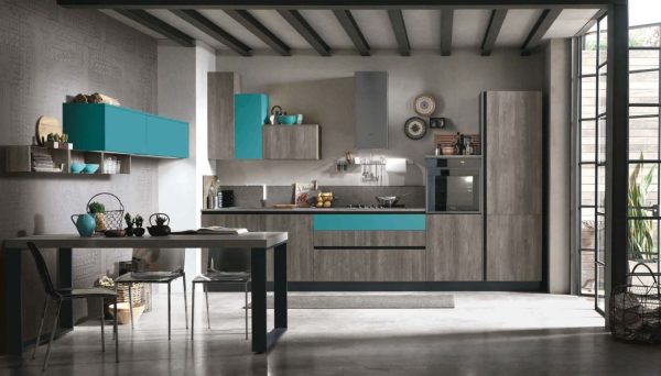 Cucina MAYA STOSA Rovere Jeans