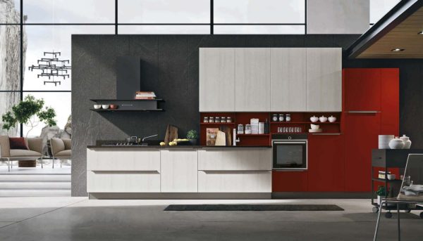 Cucina MAYA STOSA Titanio