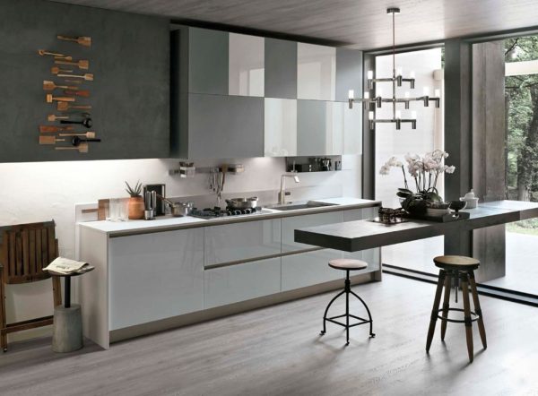 Cucina ALIANT STOSA Vetro Lucido Frost - immagine 3