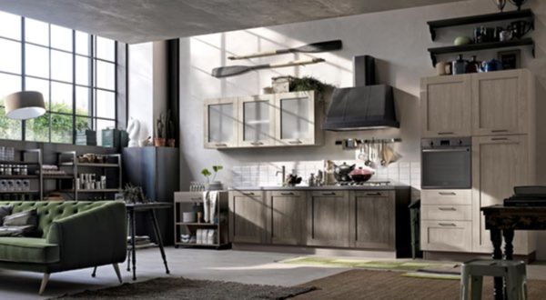 Cucina CITY STOSA Rovere Liquirizia