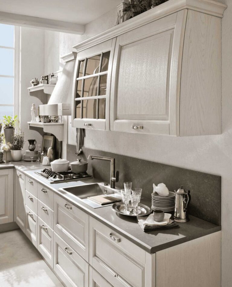 Cucina BOLGHERI STOSA Bianco Cotone (3)