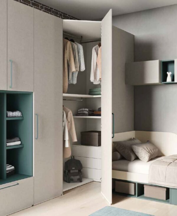 Cameretta per ragazzi MISTRAL Beige - immagine 7