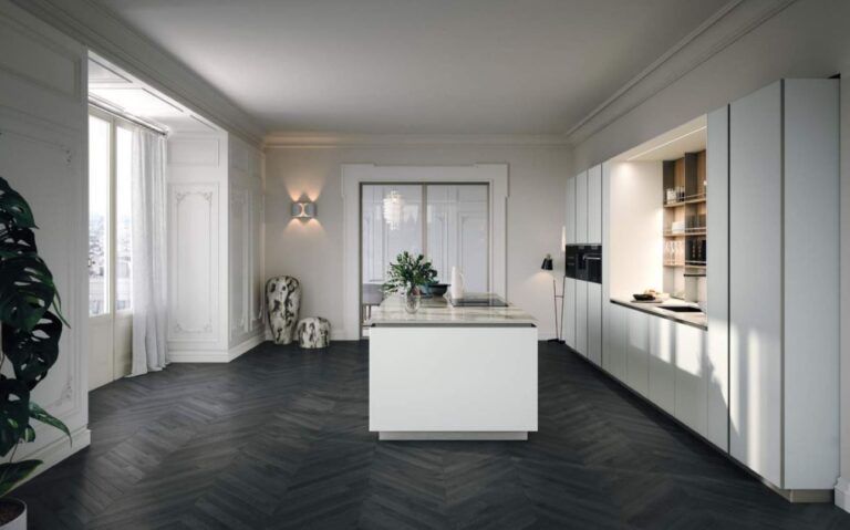 Cucina ARIA TECH FORMA 2000 Bianco Puro Opaco (2)