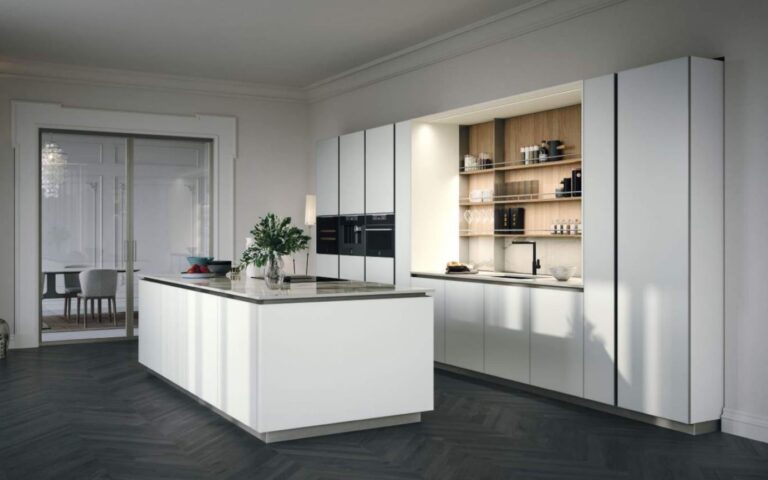 Cucina ARIA TECH FORMA 2000 Bianco Puro Opaco (6)