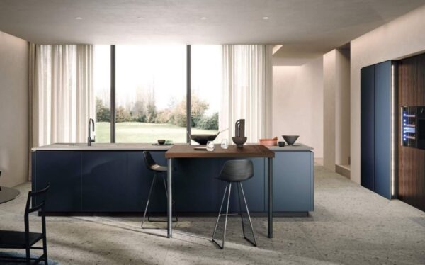 Cucina ARIA TECH FORMA 2000 Blu Oceano Opaco