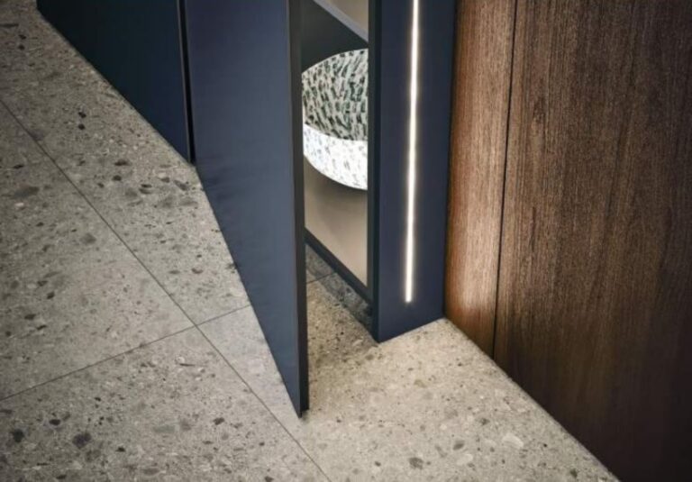 Cucina ARIA TECH FORMA 2000 Blu Oceano Opaco (8)