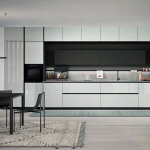 Cucina ARIA TECH FORMA 2000 Grigio Cenere Lucido