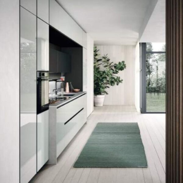 Cucina ARIA TECH FORMA 2000 Grigio Cenere Lucido - immagine 3