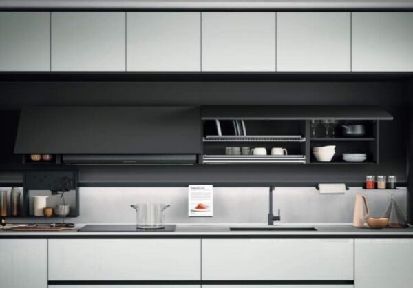 Cucina ARIA TECH FORMA 2000 Grigio Cenere Lucido - immagine 4