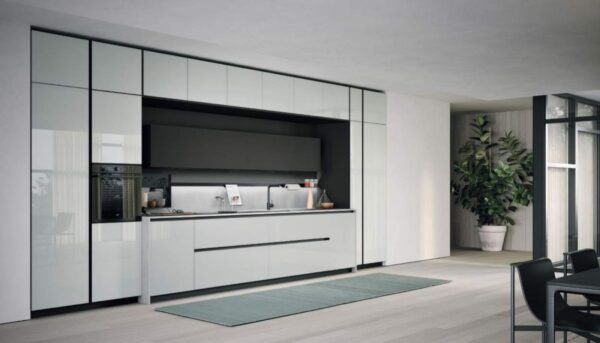 Cucina ARIA TECH FORMA 2000 Grigio Cenere Lucido - immagine 5