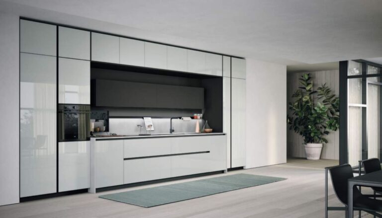 Cucina ARIA TECH FORMA 2000 Grigio Cenere Lucido (5)