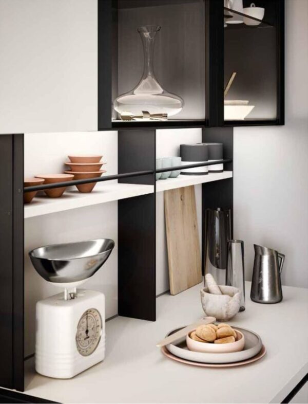 Cucina TREND MANIGLIA FORMA 2000 Nero Supermatt - immagine 2