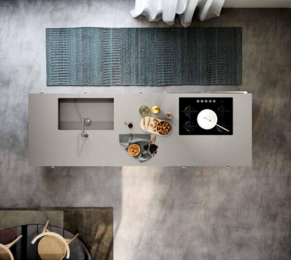 Cucina TREND MANIGLIA FORMA 2000 Opaco Ardesia - immagine 6
