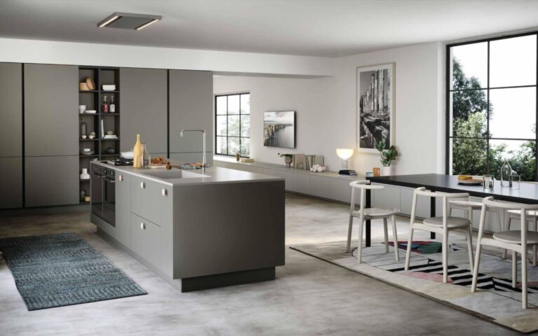 Cucina TREND MANIGLIA FORMA 2000 Opaco Ardesia (7)