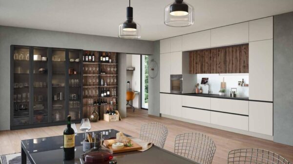 Cucina TREND MANIGLIA FORMA 2000 Rovere Termocotto