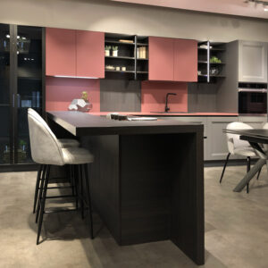 Cucina con penisola Forma 2000 Asia con Gola