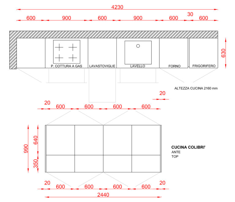 Planimetria Colibrì